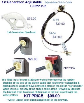 1st Generation Adjustable Clutch Kit