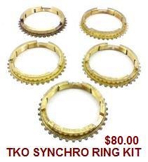 TKO Synchro Ring Kit - $80.00
