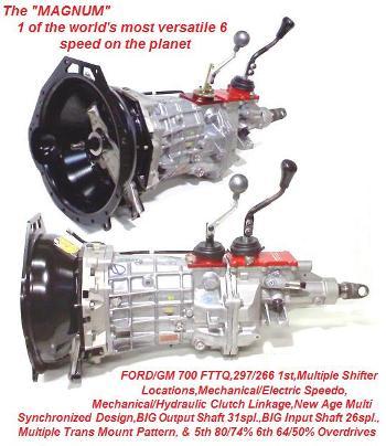 The “MAGNUM“ 1 of the World's Most Versatile 6 Speed on the Planet