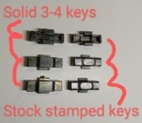 3-4 keys
